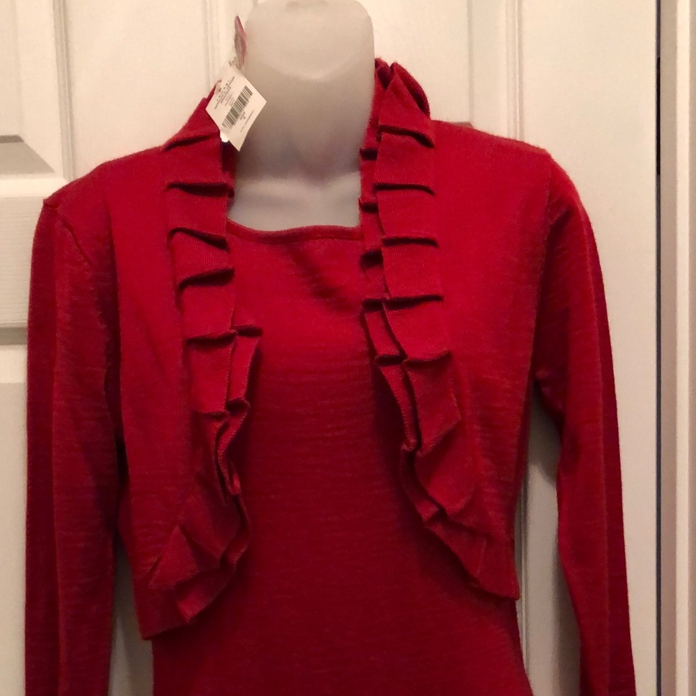 NEW TAHARI RED DRESS